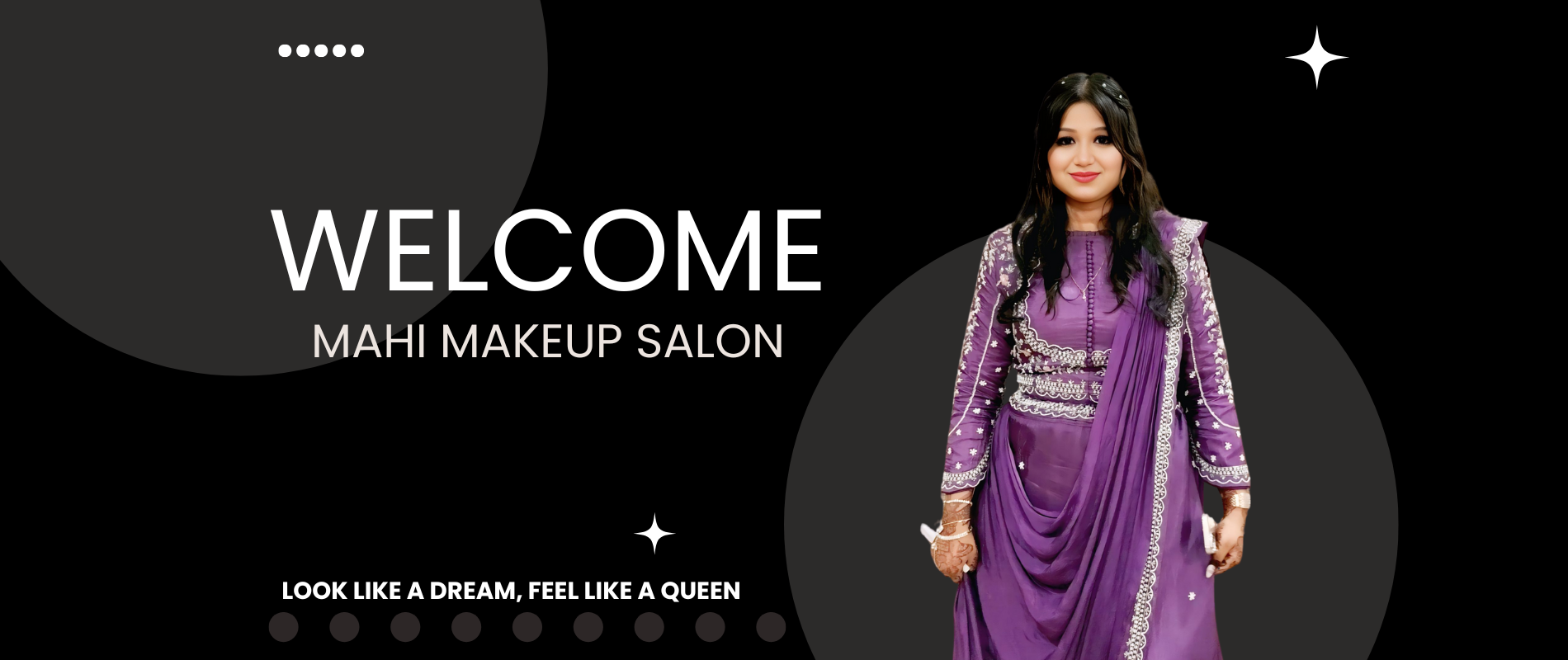 Mahi Makeup Salon banner