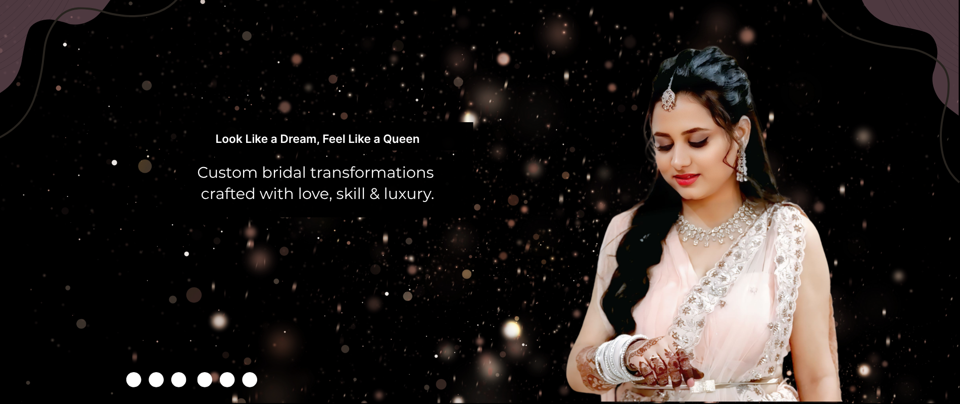 Mahi Makeup Salon banner