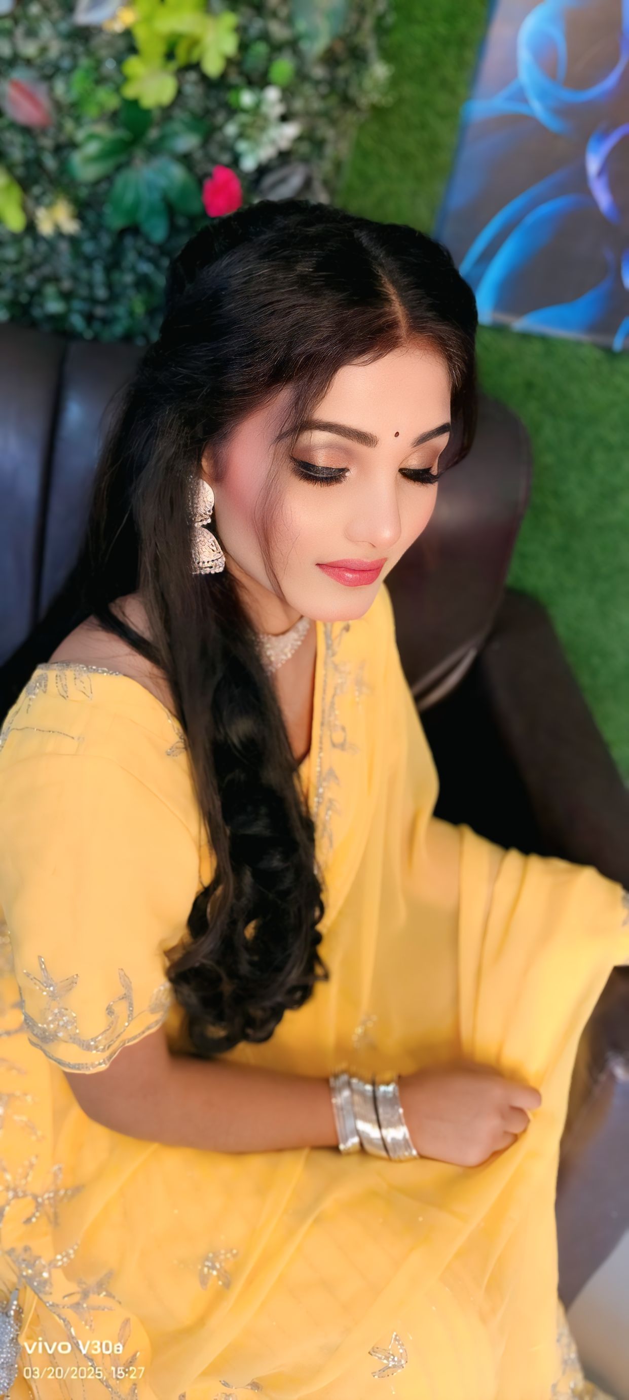Mehndi & Haldi Makeup