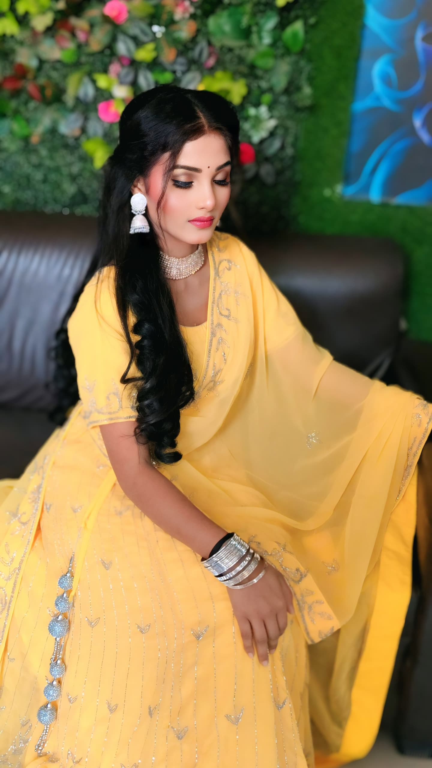 Mehndi & Haldi Makeup